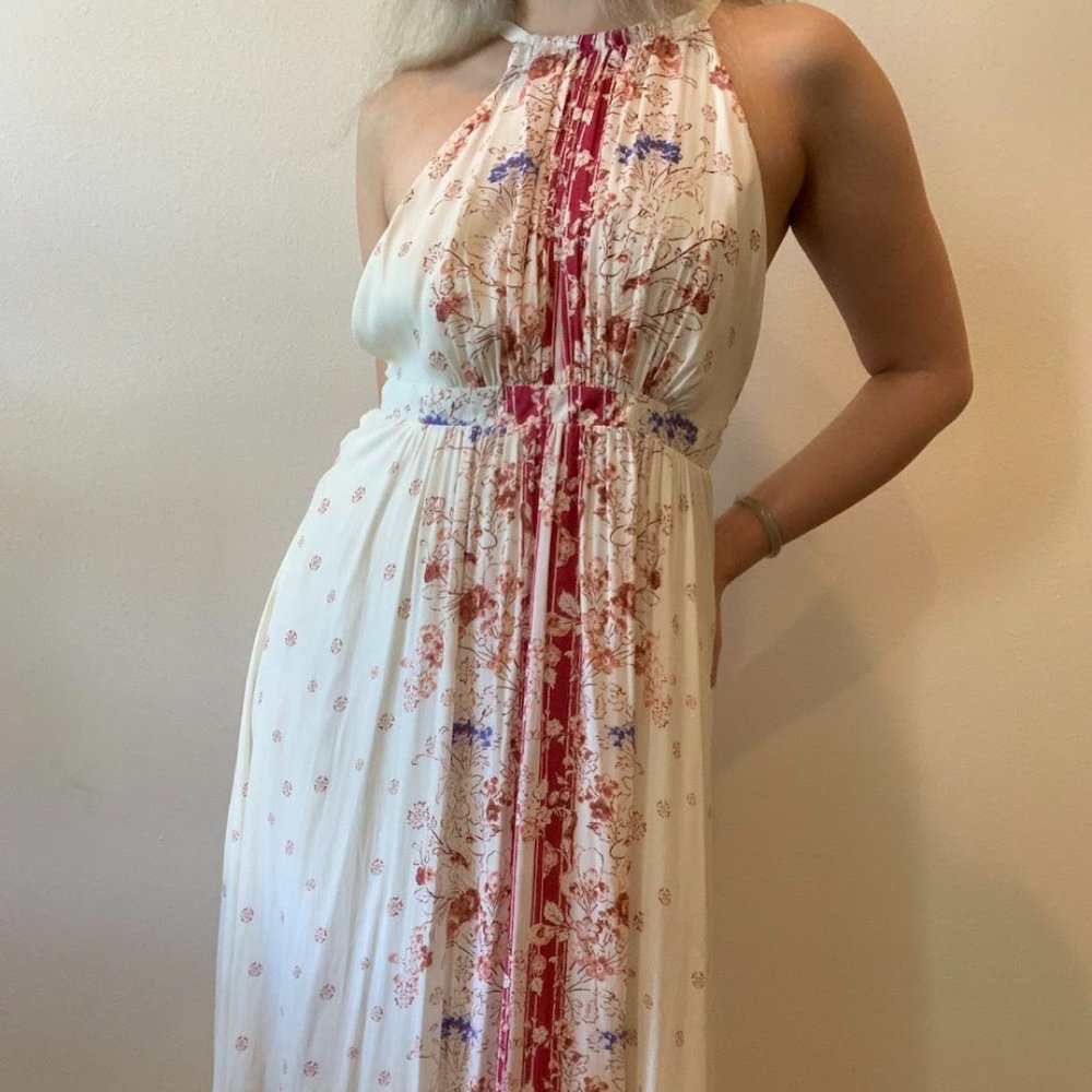 NWOT Free people backless maxi dress 🌴☀️